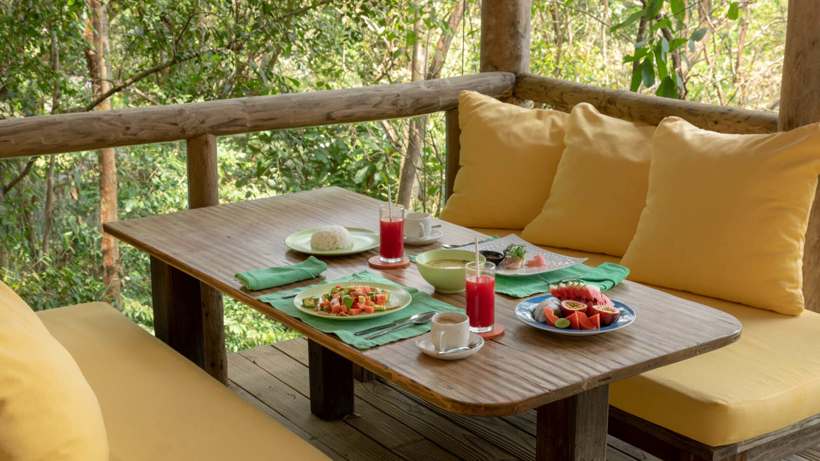 Bayview Pool Villa Suite Private Outdoor Dining Area