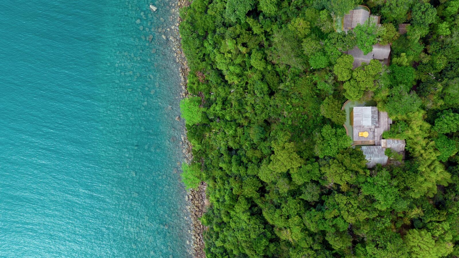 Sunset Ocean View Pool Villa Suite Exterior, Aerial