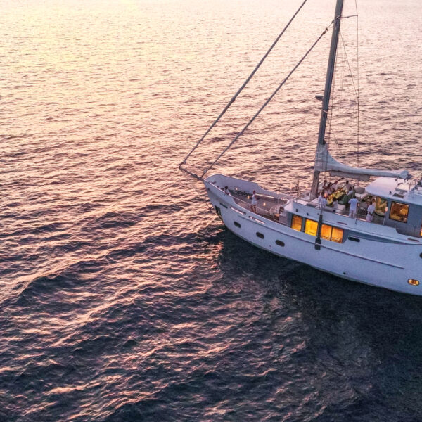 Soneva in Aqua at sunset Maldives